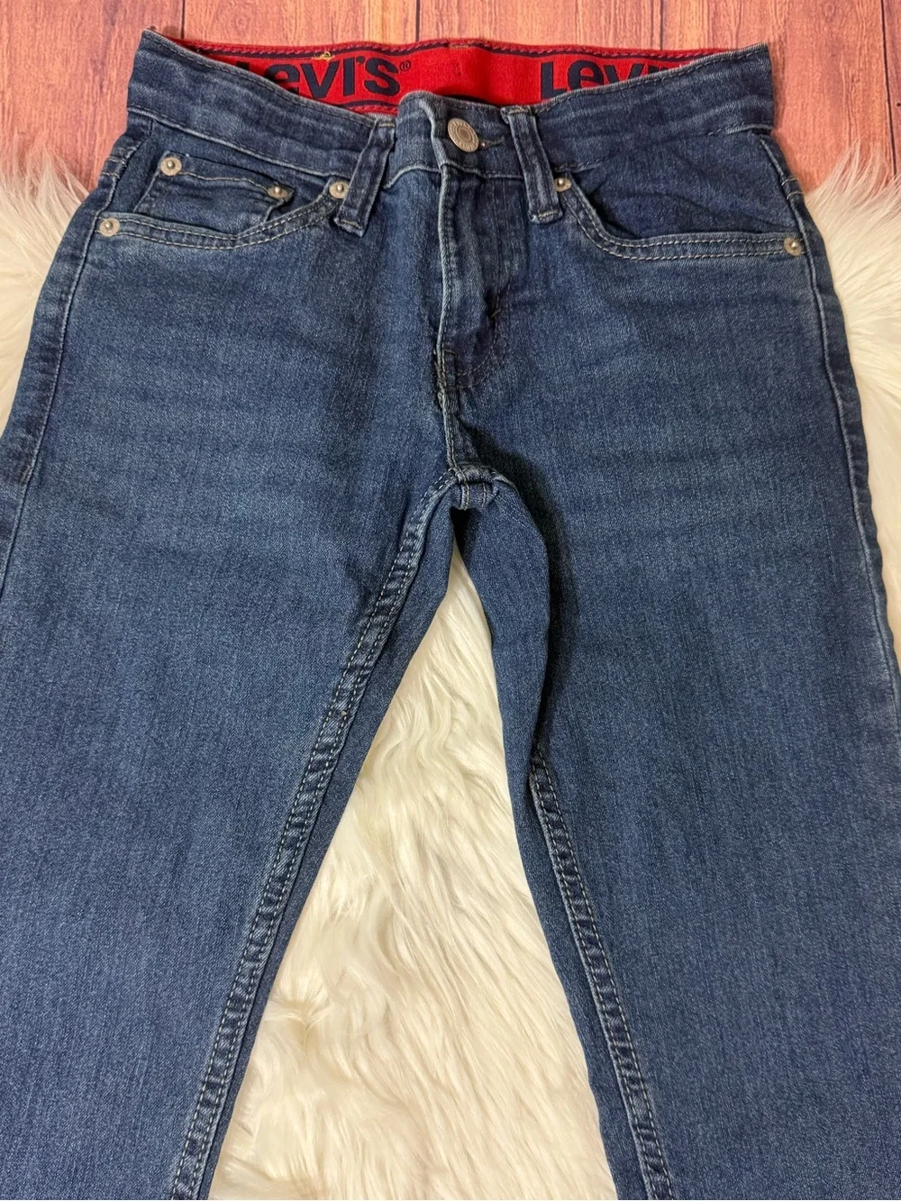Levi’s 511 Slim Fit Medium Wash Jeans - Boys Size 8